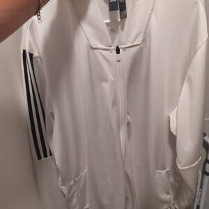 White Adidas sweater